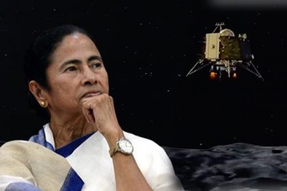 বিজেপি নেতাদের চাঁদে গিয়ে ফ্ল্যাট কিনে থাকার পরামর্শ মমতার
