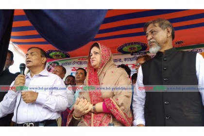 নোয়াখালীতে নদী ভাঙন এলাকা পরিদর্শন করলেন পানি সম্পদ প্রতিমন্ত্রী