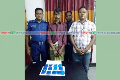 দেওয়ানগঞ্জে ২৬০০ পিস ইয়াবাসহ একজন আটক