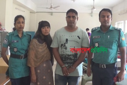 টঙ্গীতে মাদকসহ দম্পতি আটক