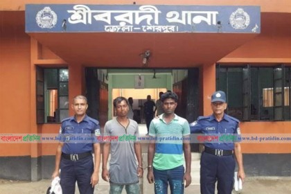 শেরপুর সীমান্তে ভারতীয় নাগরিকসহ দুইজন আটক