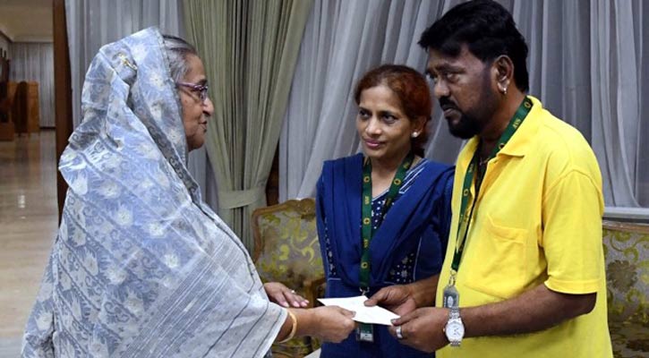 এন্ড্রু কিশোরকে ১০ লাখ টাকা অনুদান দিলেন প্রধানমন্ত্রী