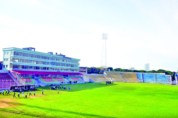 বদলে গেছে সিলেট জেলা স্টেডিয়াম