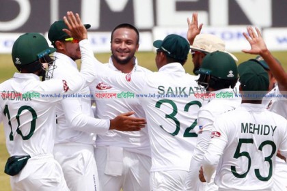 জয় পেতে টাইগারদের প্রয়োজন ৩৯৮ 