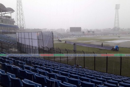 চট্টগ্রাম টেস্টের শেষ দিনেও বৃষ্টির বাগড়া