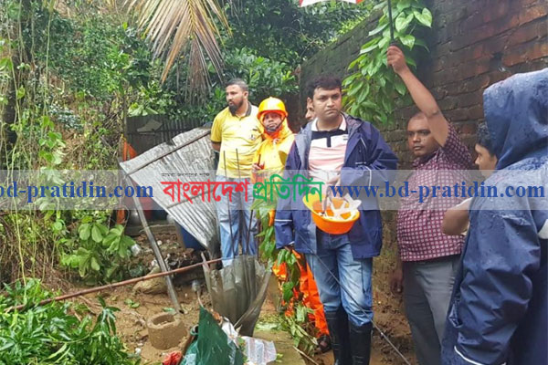 পাহাড়ে মাটিচাপায় ২ শিশুর মৃত্যু