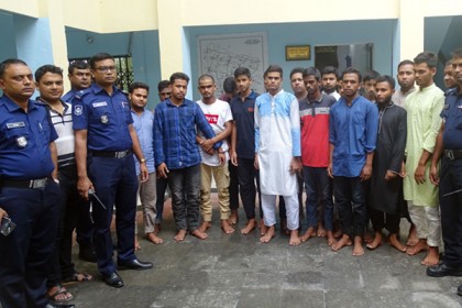 শেরপুরে ১৭ শিবিরকর্মী গ্রেফতার

