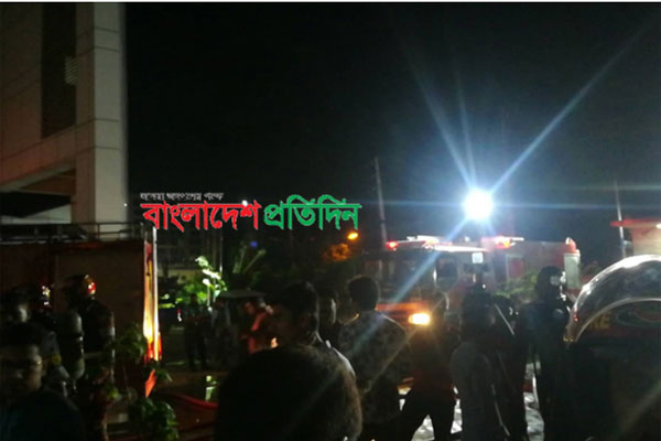 শর্ট সার্কিট থেকে ইসি ভবনে আগুন, ক্ষতি ৪ কোটি টাকা