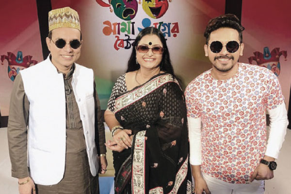 মামা শোভনের বৈঠকখানায় ভাগ্নে ইমতু
