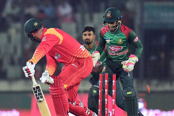 বাংলাদেশকে ১৪৫ রানের টার্গেট দিল জিম্বাবুয়ে