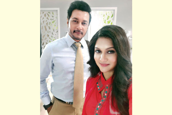 প্রথমবার একসঙ্গে ইমন-মিথিলা
