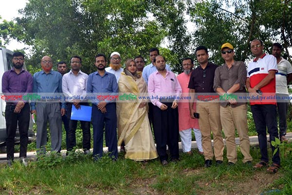 সিলেটে মেডিকেল বিশ্ববিদ্যালয়ের স্থান পরিদর্শনে প্রতিনিধি দল