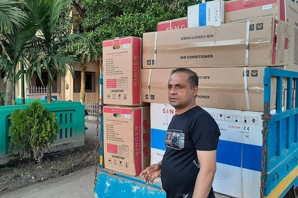 সেই হাসপাতালে এসির ব্যবস্থা করলেন ইউএনও