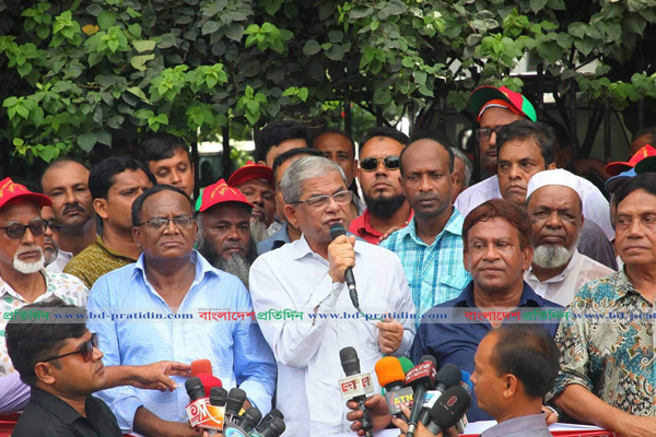 জাহাঙ্গীরনগরের ভিসির অবিলম্বে অপসারণ চাই: মির্জা ফখরুল

