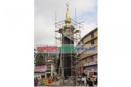 মোহাম্মদপুরে উদ্বোধনের অপেক্ষায় আল্লাহর গুণবাচক ৯৯ নামের স্তম্ভ