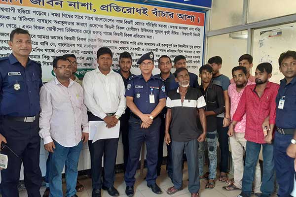 নোয়াখালী হাসপাতালে ৬ দালালকে বিভিন্ন মেয়াদে সাজা