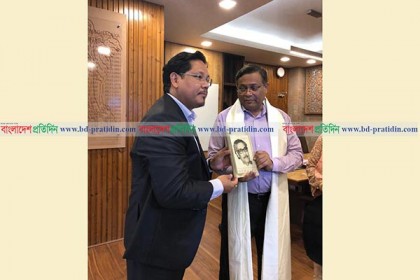 শিলংয়ে স্থাপিত হবে বঙ্গবন্ধুর প্রতিকৃতি 
