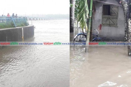তিস্তার পানি বিপদসীমার ২৫ সেন্টিমিটার উপরে, পানিবন্দী ১০ হাজার পরিবার 