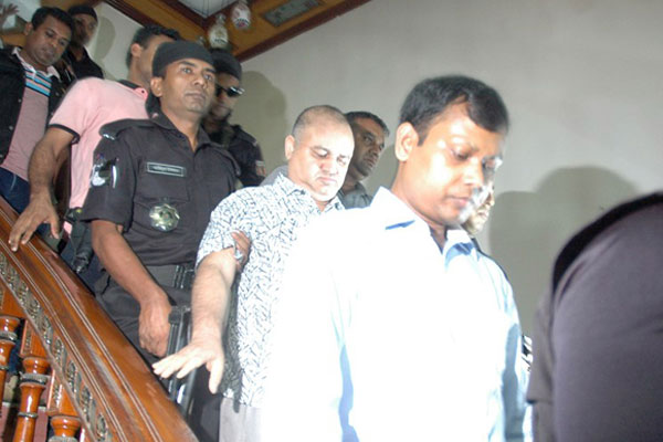 র‌্যাব কার্যালয়ে জি কে শামীম
