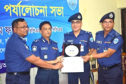 অপরাধ নিয়ন্ত্রণে চট্টগ্রাম রেঞ্জে শ্রেষ্ঠ জেলা নোয়াখালী