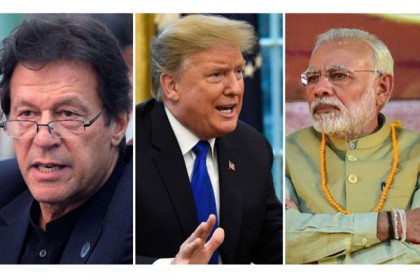 সোমবার ইমরান, মঙ্গলবার মোদীর সঙ্গে বৈঠকে বসবেন ট্রাম্প