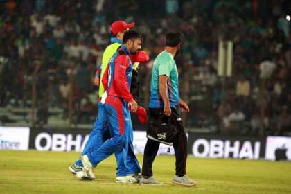 ফাইনালে রশিদ খানের খেলা নিয়ে সংশয়