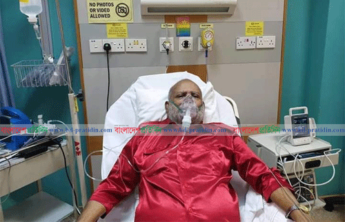 হাসপাতালে জয়নাল হাজারী 