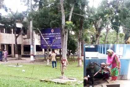 ফুলপুর উপজেলা স্বাস্থ্য কমপ্লেক্সের নলকূপ অকেজো, দুর্ভোগে রোগী ও স্বজনরা