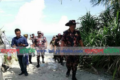 ২১ বছর পর ফের সেন্টমার্টিনে বিজিবি মোতায়েন