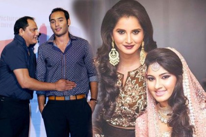 আত্মীয়তায় আবদ্ধ হতে চলেছেন সানিয়া মির্জা-আজহারউদ্দিন!