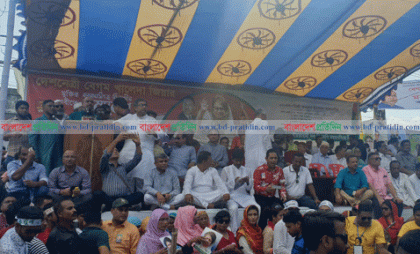 খালেদা জিয়ার মুক্তি দাবিতে ময়মনসিংহে বিভাগীয় সমাবেশ শুরু