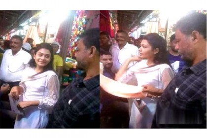গুলিস্তানে মিন্নিকে দেখে ভিড়, কেনাকাটায় বিশেষ ছাড়! 