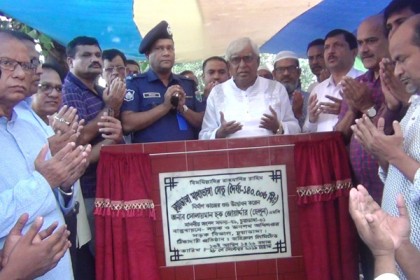 চুয়াডাঙ্গায় মাথাভাঙ্গা সেতুর নির্মাণ কাজ শুরু