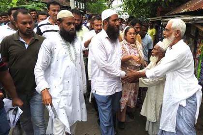 রূপগঞ্জ সদর ইউপি নির্বাচনে প্রচারণায় ব্যস্ত প্রার্থীরা