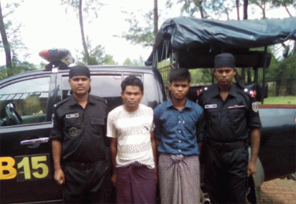 টেকনাফে ইয়াবাসহ দুই রোহিঙ্গা মাদক কারবারী আটক   