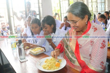 সিলেটে মিড ডে মিলের আওতায় ৬২২ বিদ্যালয়