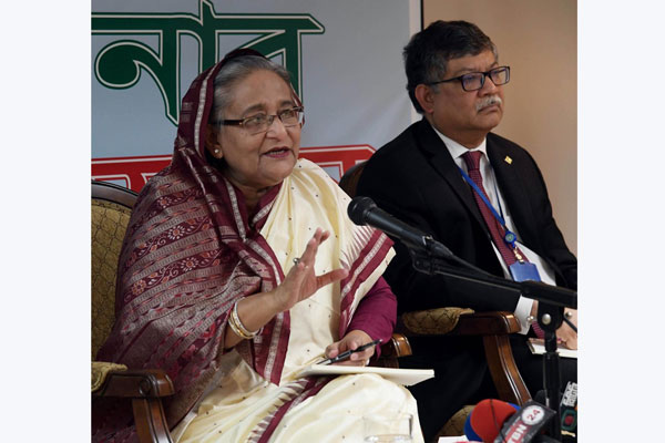 দুর্নীতিবিরোধী অভিযান অব্যাহত থাকবে : নিউইয়র্কে প্রধানমন্ত্রী