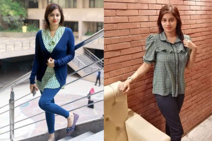 উপস্থাপিকা রেহনুমা মোস্তফা এবার নাটকে