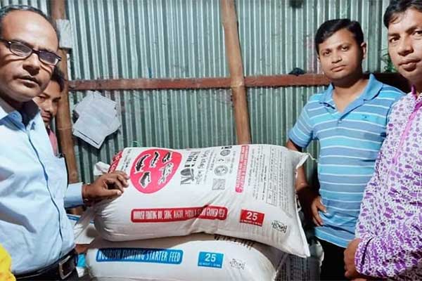 নেত্রকোনার কেন্দুয়ায় ২১ বস্তা চাল জব্দ