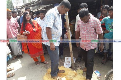 ফুলপুরে ভেজাল বিরোধী অভিযানে ৪ ব্যবসায়ীকে জরিমানা