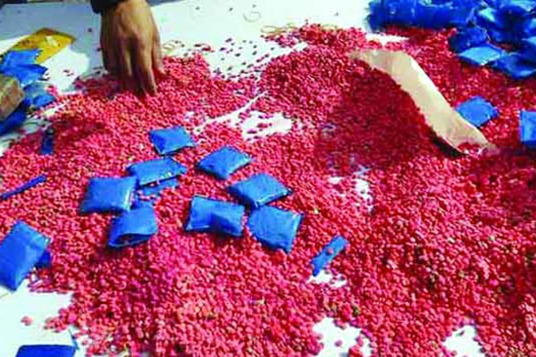 বিজিবির অভিযানে ঝুঁড়ি থেকে মিলল প্রায় ২২০০০ ইয়াবা