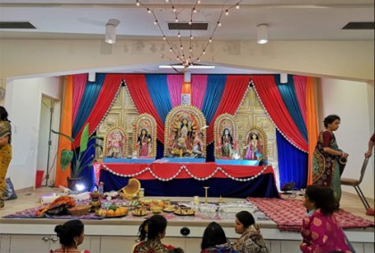 কানাডার ক্যালগেরিতে শারদীয় দুর্গোৎসব