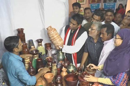 বরিশালে ২ দিনব্যাপী মৃৎশিল্প মেলার উদ্বোধন