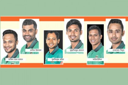 ১০০ বলের ক্রিকেটে ৬ টাইগার!