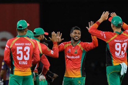 সিপিএলে ওয়ারিয়র্সের অনন্য রেকর্ড, দশে ১০