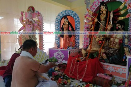 পার্বত্যাঞ্চলের উৎসবমুখর শারদীয় দুর্গাপূজা