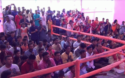 পটুয়াখালীতে দুর্গাপূজার মহাষ্টমী অনুষ্ঠিত