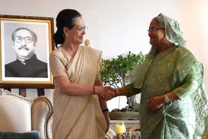 বঙ্গবন্ধুর জন্মশতবর্ষে সোনিয়া গান্ধীকে আমন্ত্রণ প্রধানমন্ত্রীর