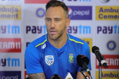 ২০৩ রানে হেরেও হতাশ নন ডু প্লেসি