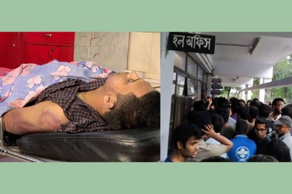 বুয়েটের সিসিটিভি ফুটেজ সরিয়ে ফেলার অভিযোগ, প্রভোস্ট অফিস ঘেরাও